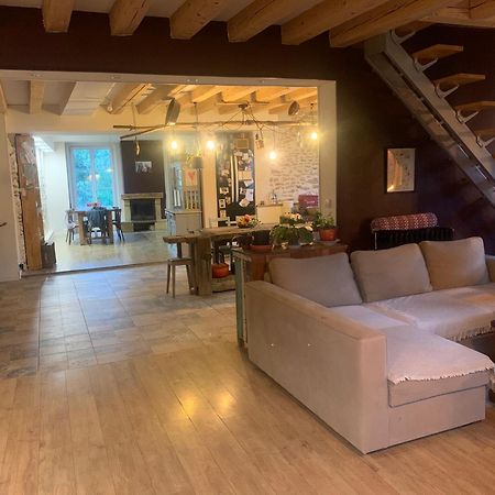 Bed and Breakfast Au Joyeux Lureau Touquin Exterior foto