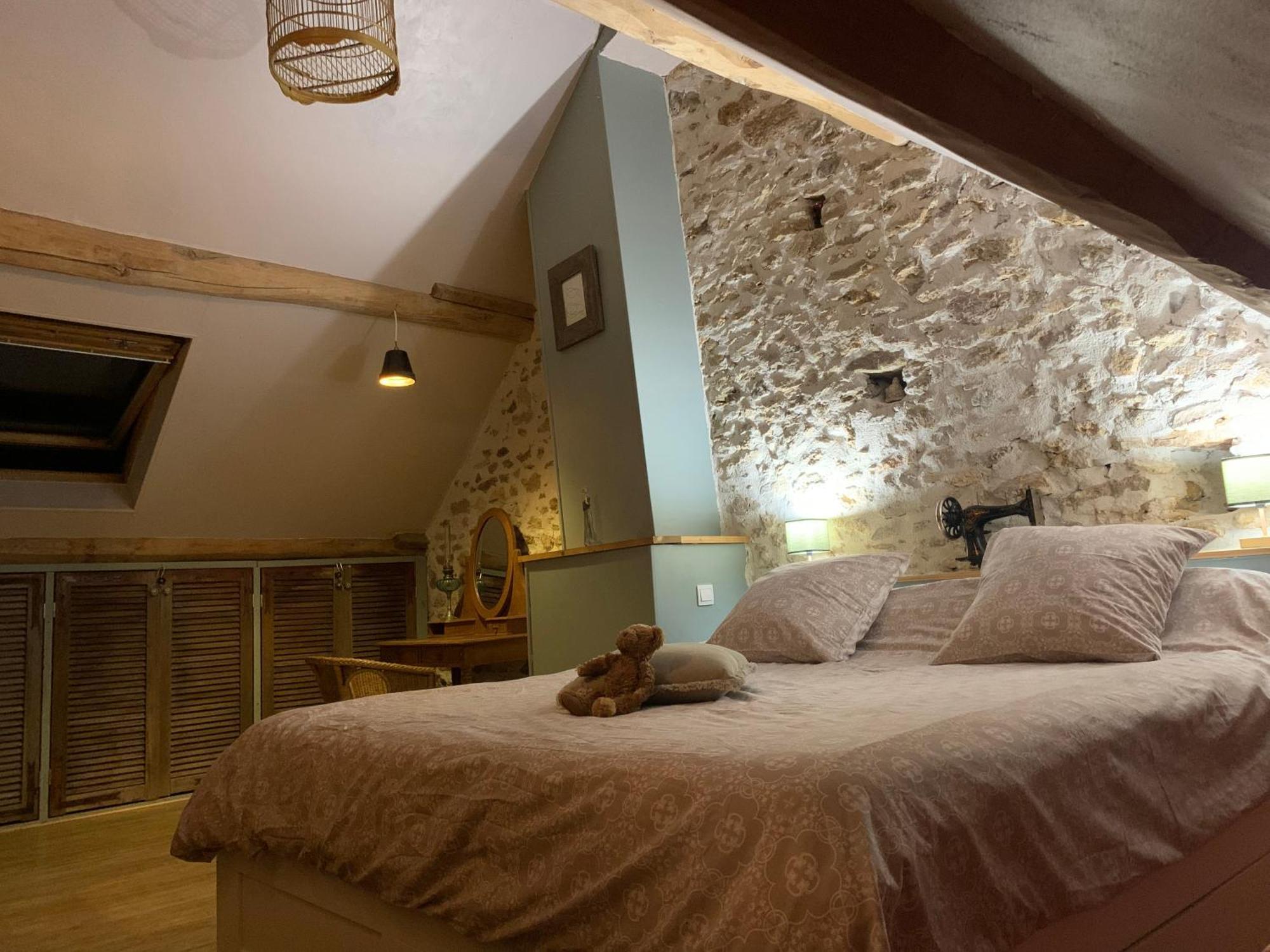 Bed and Breakfast Au Joyeux Lureau Touquin Exterior foto
