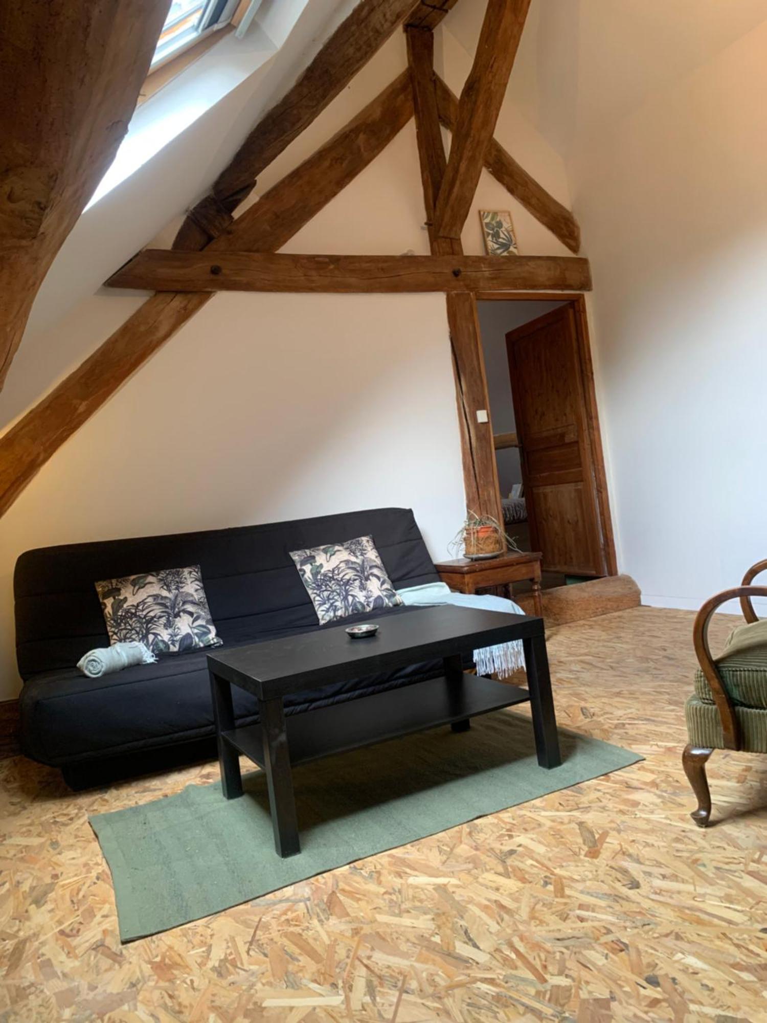 Bed and Breakfast Au Joyeux Lureau Touquin Exterior foto